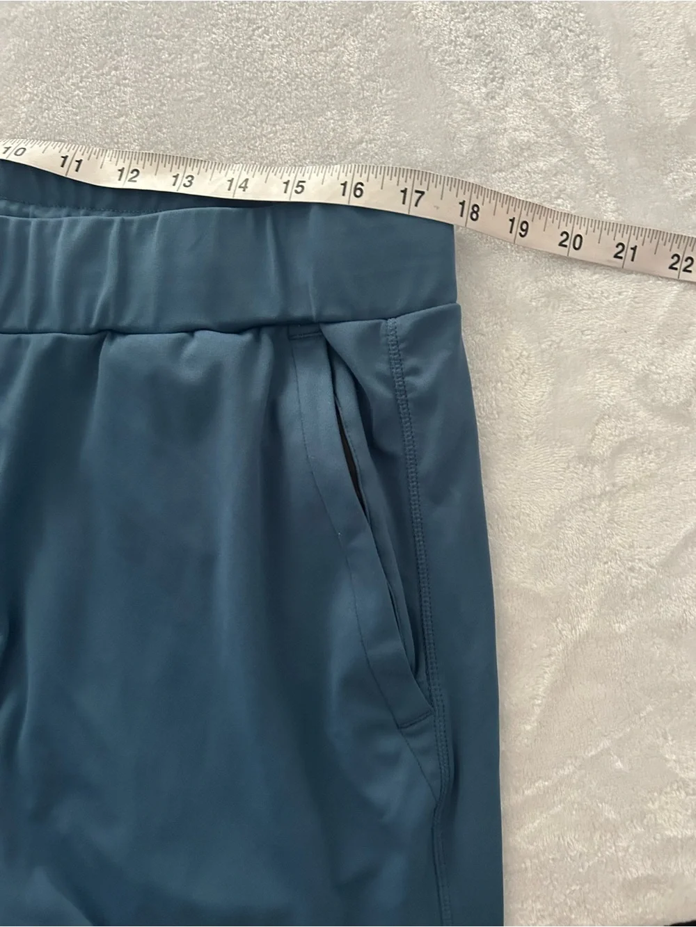 32 Degrees Cool Blue Athletic Pull On Drawstring Shorts Mens Size XXL